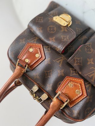 Louis Vuitton Manhattan PM Marrón/Dorado