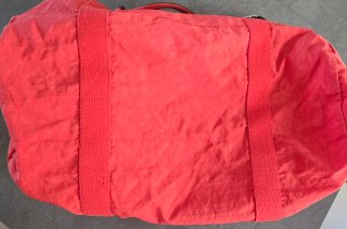 Borsa Kipling Mini Art Corallo Arancio Originale