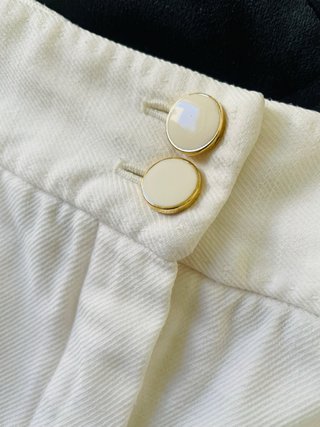 Bermudas Massimo Dutti blancas Talla 40