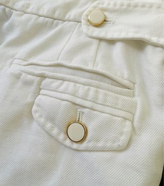 Bermudas Massimo Dutti blancas Talla 40