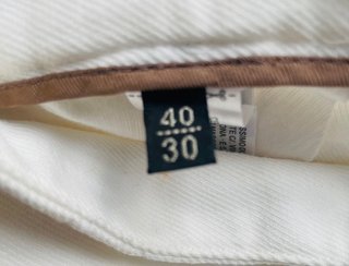 Bermudas Massimo Dutti blancas Talla 40