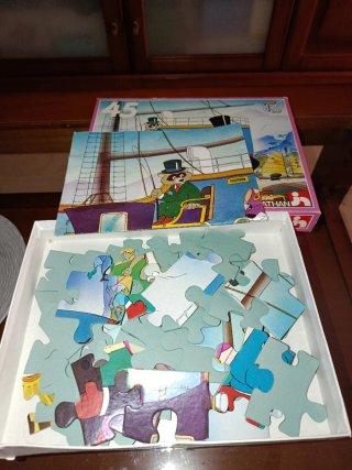 Puzzle El Tour del Mundo en 80 Días Nathan