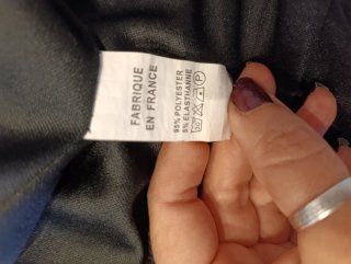 Vestido negro con brillos