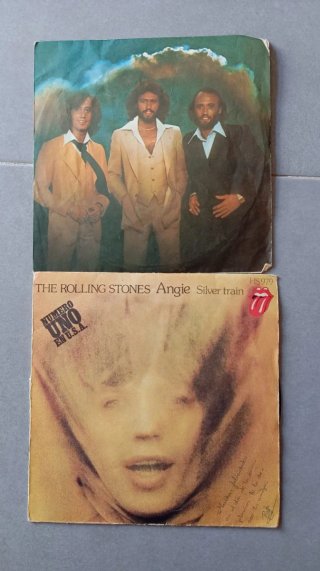 Lote Vinilos The Rolling Stones Angie