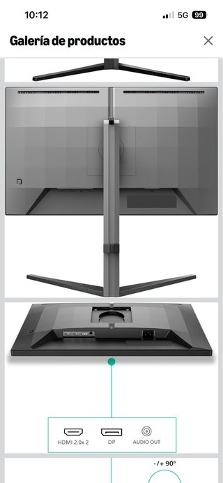 Monitor Philips EVNIA 24 180Hz Nuovo