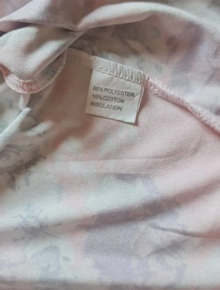Vestido largo floral rosa con bolsillos. Talla XL