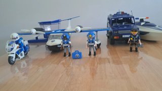 LOTE PLAYMOBIL POLICÍAS