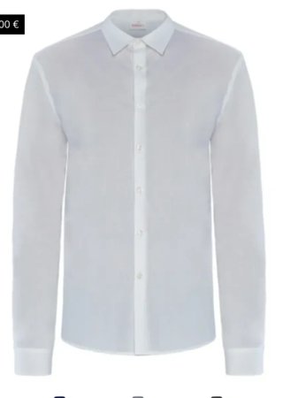 Camicia da lavoro Peter Giblor's bianca