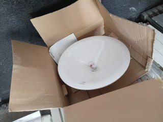 Lavabo Duravit para encimera