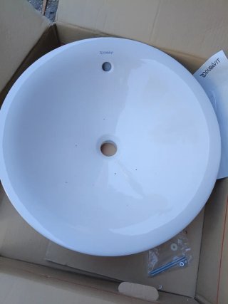 Lavabo Duravit para encimera