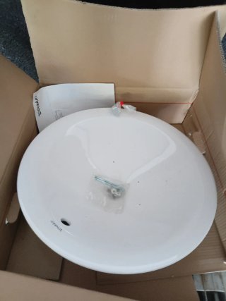 Lavabo Duravit para encimera