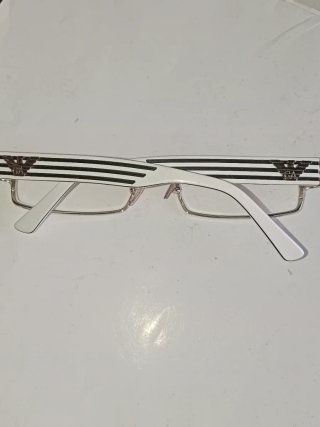 Gafas Emporio Claras Plata y Blancas