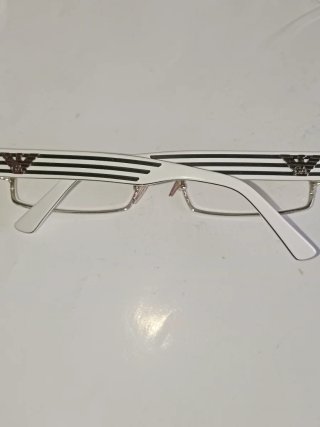 Gafas Emporio Claras Plata y Blancas