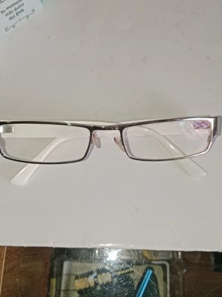 Gafas Emporio Claras Plata y Blancas