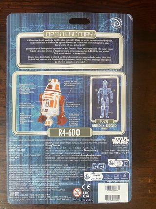 Star Wars R4-6DO Build-a-Droid 3.75