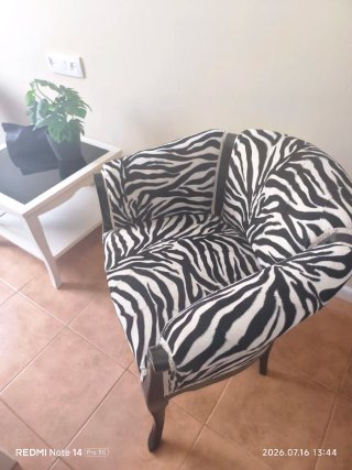 Pareja Butacas Vintage Cebra