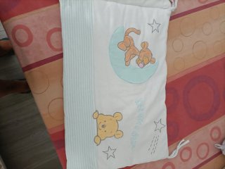 Juego Cuna Edredón y Chichonera Winnie Pooh