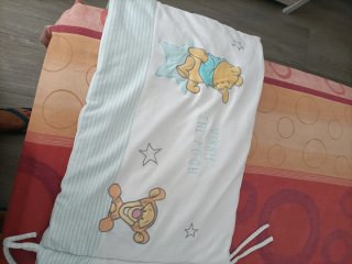 Juego Cuna Edredón y Chichonera Winnie Pooh