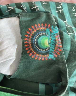 Vestido Desigual Verde Talla S