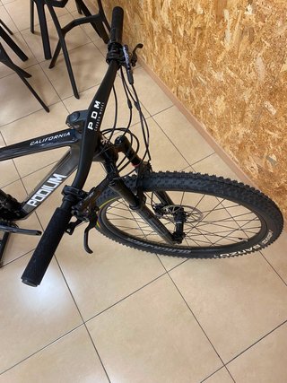 Bicicleta de carbono
