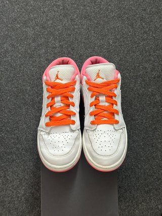 Nike Jordan 1 Low 37.5 Rosa Bianco