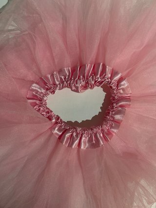 Tutú rosa para niñas