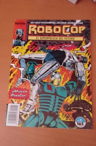 ROBOCOP Comics, numeros del 1 al 9, Marvel Comics.