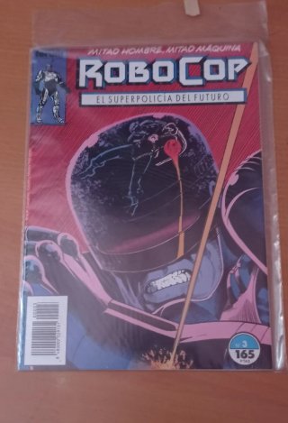ROBOCOP Comics, numeros del 1 al 9, Marvel Comics.