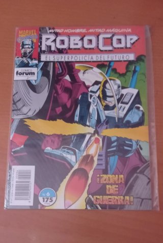 ROBOCOP Comics, numeros del 1 al 9, Marvel Comics.