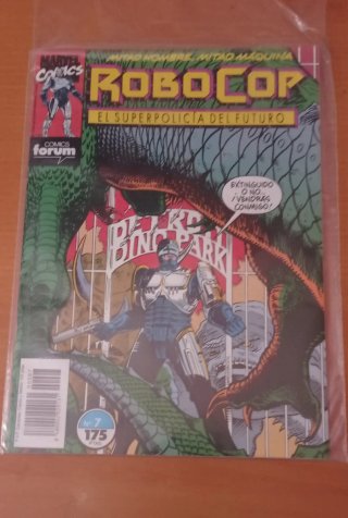 ROBOCOP Comics, numeros del 1 al 9, Marvel Comics.
