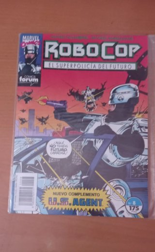 ROBOCOP Comics, numeros del 1 al 9, Marvel Comics.