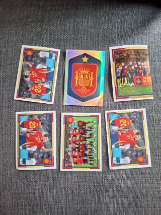Cromos Selección Española Carrefour