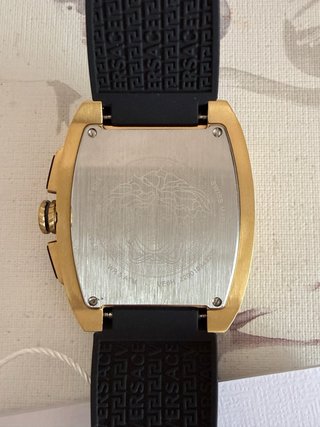 Reloj Versace Dorado y Negro