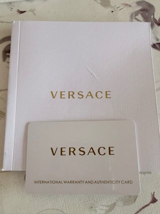 Reloj Versace Dorado y Negro