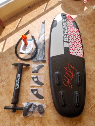 Tabla Surf Behumax 5.8' con Accesorios