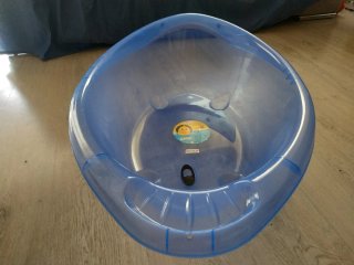 Bañera para bebé con forma de pato