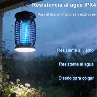 Lámpara LED Antimosquitos Eléctrica