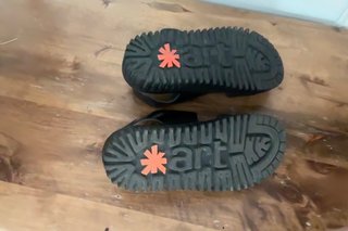 Sandalias plataforma Art negras