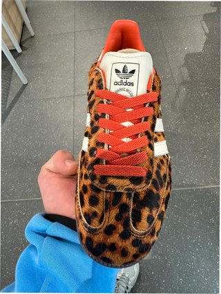 Adidas Samba OG Leopardo Rojo Talla 42