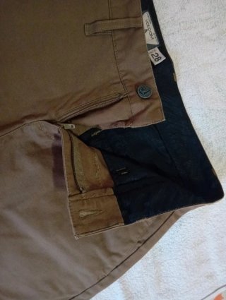 Bermudas Volcom Hombre Talla 28 Marrón