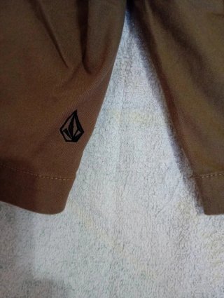 Bermudas Volcom Hombre Talla 28 Marrón
