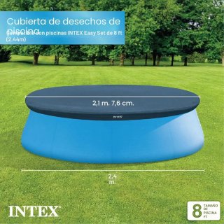 Intex 28020-COBERTOR Piscina Easy Set 244CM