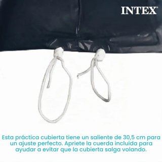 Intex 28020-COBERTOR Piscina Easy Set 244CM