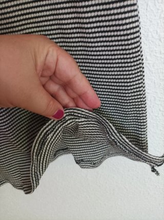 Vestido LUXURY Talla Única Rayas