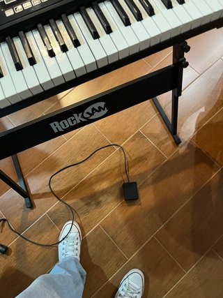 Teclado RockJam para principiantes
