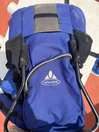 Mochila Portabebés Montaña Vaude Azul