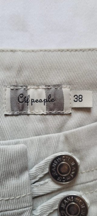 Pantalón Capri Beige Cif People Talla M