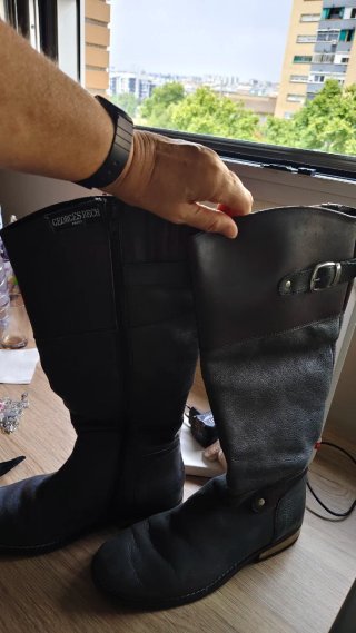 Botas Georges Rech Negras y Marrones