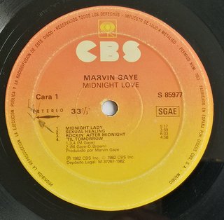 MARVIN GAYE Midnight Love