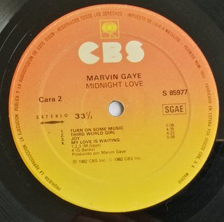 MARVIN GAYE Midnight Love